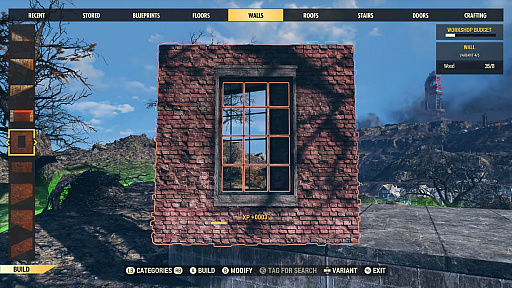 画像ギャラリー No.005のサムネイル画像 / 「Fallout 76」の魅力的な居住施設の建築機能，「C.A.M.P.」を紹介するプレイ映像が公開