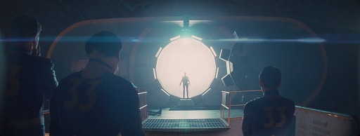 画像ギャラリー No.001のサムネイル画像 / Vault 33が登場か。TVドラマ版「Fallout」,最新画像を公開。光指すシェルターの入り口に,謎のシルエットが浮かぶ