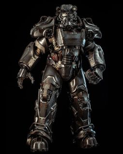 画像ギャラリー No.002のサムネイル画像 / 「Fallout」シリーズのパワーアーマー「T-60」,塗装済み可動フィギュアの復刻版を12月に発売。可動ポイントは35か所以上