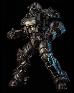 画像ギャラリー No.003のサムネイル画像 / 「Fallout」シリーズのパワーアーマー「T-60」,塗装済み可動フィギュアの復刻版を12月に発売。可動ポイントは35か所以上