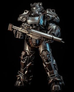 画像ギャラリー No.006のサムネイル画像 / 「Fallout」シリーズのパワーアーマー「T-60」,塗装済み可動フィギュアの復刻版を12月に発売。可動ポイントは35か所以上