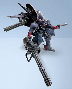 画像ギャラリー No.004のサムネイル画像 / 「METAL WOLF CHAOS XD」に登場する特殊機動重装甲「メタルウルフ」の高精細ペーパークラフトが公式サイトで無料配布開始