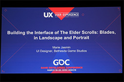 画像ギャラリー No.004のサムネイル画像 / ［GDC 2019］スマホ向けTES，「The Elder Scrolls: Blades」のセッションレポート。横画面でダンジョン，縦画面で生産など，プレイの状況に応じて持ち方が変えられる