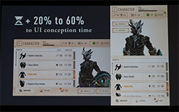 画像ギャラリー No.010のサムネイル画像 / ［GDC 2019］スマホ向けTES，「The Elder Scrolls: Blades」のセッションレポート。横画面でダンジョン，縦画面で生産など，プレイの状況に応じて持ち方が変えられる