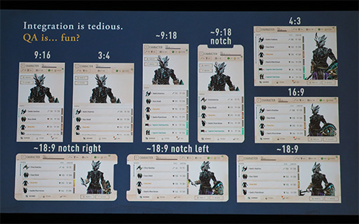 画像ギャラリー No.012のサムネイル画像 / ［GDC 2019］スマホ向けTES，「The Elder Scrolls: Blades」のセッションレポート。横画面でダンジョン，縦画面で生産など，プレイの状況に応じて持ち方が変えられる