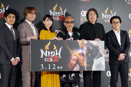 画像ギャラリー No.006のサムネイル画像 / 竹中直人さんと波瑠さんが制作秘話を語った,「仁王2」完成発表会をレポート