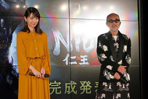 画像ギャラリー No.012のサムネイル画像 / 竹中直人さんと波瑠さんが制作秘話を語った,「仁王2」完成発表会をレポート