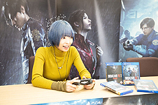 画像ギャラリー No.004のサムネイル画像 / 最上もがさんが「バイオハザード RE:2」に挑む動画の第2弾が公開。SIE WWS・吉田修平氏の動画企画もスタート