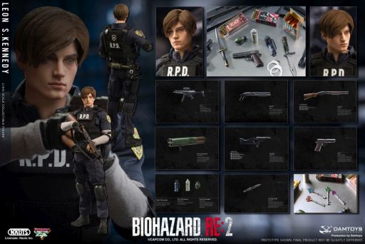 画像ギャラリー No.003のサムネイル画像 / 「バイオハザード RE:2」の1/6コレクティブルフィギュアシリーズにレオン・S・ケネディが登場。2021年春に発売予定