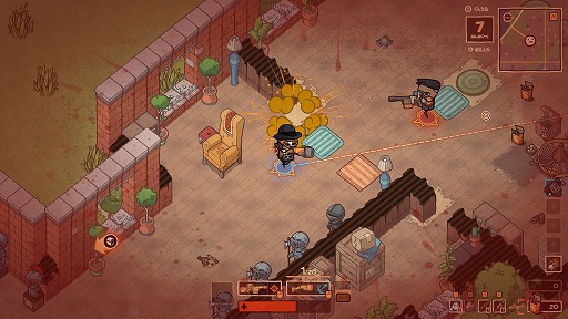 画像ギャラリー No.002のサムネイル画像 / 2Dグラフィックスのバトルロイヤルゲーム「Rapture Rejects」のアーリーアクセス版が公開。フリーウィークエンドを実施中