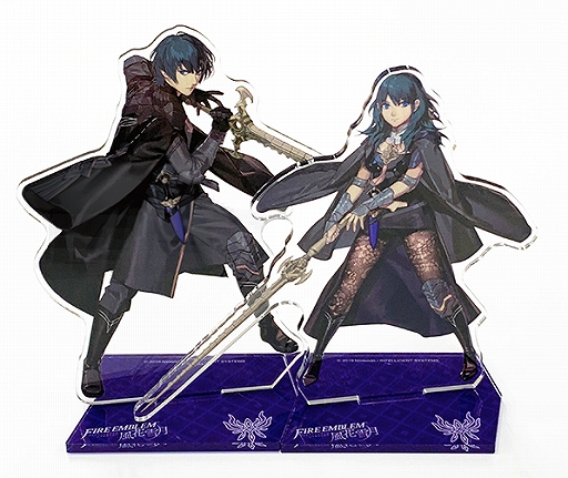 画像ギャラリー No.004のサムネイル画像 / 「ファイアーエムブレム 風花雪月」の缶バッジとアクリルスタンドが2020年10月中旬に発売