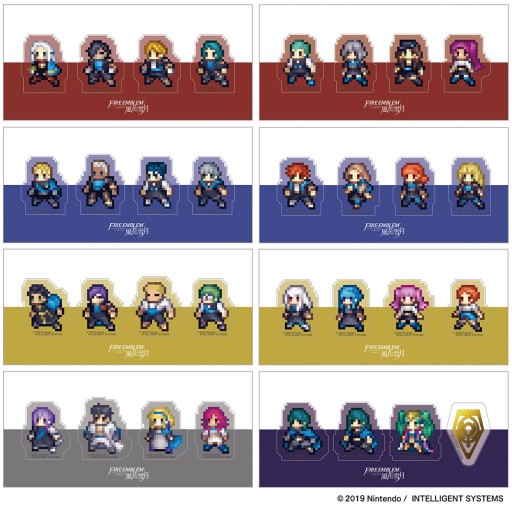 画像ギャラリー No.002のサムネイル画像 / 「ファイアーエムブレム 風花雪月」の新グッズ,クリアケースとクリアクリップが2021年3月下旬発売
