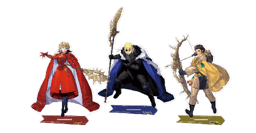 画像ギャラリー No.008のサムネイル画像 / 「ファイアーエムブレム 風花雪月」5年後の姿のキャラクターたちのグッズを発売予定。ディミトリのスケールフィギュアなど