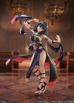 画像ギャラリー No.003のサムネイル画像 / 「ファイアーエムブレム 風花雪月」より,踊り子姿のベレスのフィギュアが登場。舞にあわせて揺れる衣装を表現