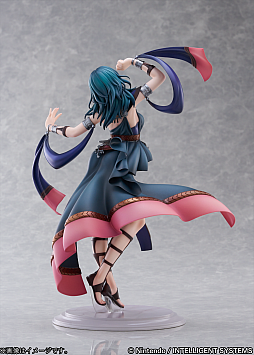 画像ギャラリー No.008のサムネイル画像 / 「ファイアーエムブレム 風花雪月」より,踊り子姿のベレスのフィギュアが登場。舞にあわせて揺れる衣装を表現