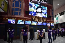 画像ギャラリー No.004のサムネイル画像 / ［E3 2018］「Ninjala」ってなんじゃ？　E3 2018のガンホーブースに現れた謎のSwitch向け最新作について森下一喜氏と荒川 健氏に話を聞いた