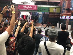 画像ギャラリー No.006のサムネイル画像 / ［E3 2018］「Ninjala」ってなんじゃ？　E3 2018のガンホーブースに現れた謎のSwitch向け最新作について森下一喜氏と荒川 健氏に話を聞いた