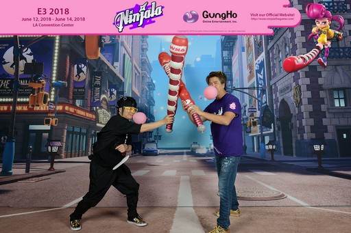 画像ギャラリー No.008のサムネイル画像 / ［E3 2018］「Ninjala」ってなんじゃ？　E3 2018のガンホーブースに現れた謎のSwitch向け最新作について森下一喜氏と荒川 健氏に話を聞いた