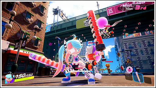 画像ギャラリー No.005のサムネイル画像 / 「Ninjala」を試遊してバルーンカタナをもらおう。ガンホー，東京ゲームショウ2018のブース情報を公開