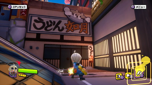 画像ギャラリー No.023のサムネイル画像 / 「ニンジャラ」シーズン2で登場した,滑走が爽快な新ガムウェポン「ボード」タイプや作り込みの細かな温泉街シノビシティなどの新要素を解説