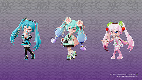 画像ギャラリー No.004のサムネイル画像 / 「ニンジャラ」シーズン7で初音ミクらバーチャル・シンガーとコラボ。明治プチガムカップなどの情報も含む最新Devダイアリーが公開