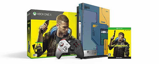 画像ギャラリー No.001のサムネイル画像 / 「サイバーパンク2077」コラボのXbox One X限定版が国内でも6月8日に発売。本体とソフト&DLCのダウンロード権を同梱
