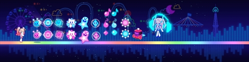 画像ギャラリー No.003のサムネイル画像 / 「Muse Dash」×「Groove Coaster」コラボが開催。グルコスの人気楽曲を収録した“Let’s GROOVE!”が配信されるほか,ユメが登場