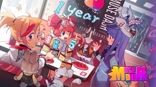 画像ギャラリー No.004のサムネイル画像 / リズムアクション「Muse Dash」のPC&Switch版が本日リリース。新キャラクター「マリヤ 黒衣の女王」が登場