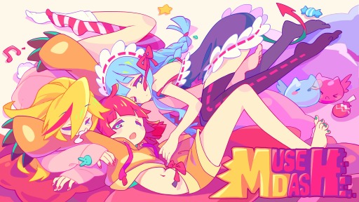 画像ギャラリー No.005のサムネイル画像 / リズムアクション「Muse Dash」のPC&Switch版が本日リリース。新キャラクター「マリヤ 黒衣の女王」が登場