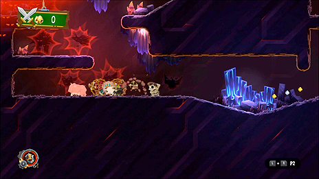 画像ギャラリー No.011のサムネイル画像 / 王様にふさわしいお墓を探して旅する横スクロールアクション 「チャリオット 王様パック」が，Nintendo Switchで本日より配信