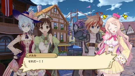 画像ギャラリー No.017のサムネイル画像 / マリーやメルルも登場。「ネルケと伝説の錬金術士たち 〜新たな大地のアトリエ〜」の新情報が公開に