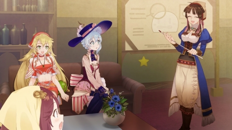 画像ギャラリー No.005のサムネイル画像 / 「ネルケと伝説の錬金術士たち」スール，リイタ，ウルリカなどの情報が公開に。シリーズの枠を越えた登場人物達との交流イベントも