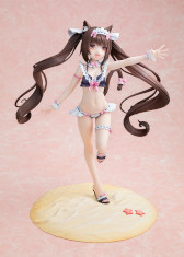 画像ギャラリー No.003のサムネイル画像 / 「ネコぱら」，ショコラとバニラのメイド水着ver.フィギュアが登場。予約受付開始
