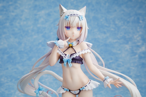 画像ギャラリー No.010のサムネイル画像 / 「ネコぱら」，ショコラとバニラのメイド水着ver.フィギュアが登場。予約受付開始