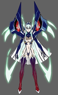 画像ギャラリー No.001のサムネイル画像 / 「キルラキル ザ・ゲーム -異布-」,オリジナル衣装「純潔神髄」のビジュアルが公開&皐月と流子の“二刀流バージョン”が参戦決定