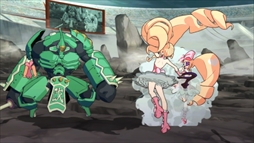 画像ギャラリー No.014のサムネイル画像 / 「キルラキル ザ・ゲーム -異布-」，EVO Japan 2019にて鬼龍院 羅暁と針目 縫が使用できる最新ビルドが出展。限定版BOXの発売決定も