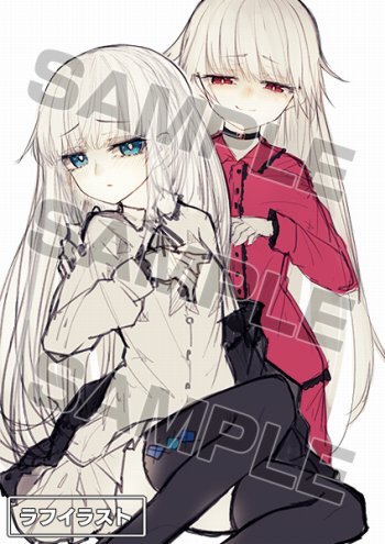画像ギャラリー No.006のサムネイル画像 / 「CRYSTAR」,リウイチ氏描き下ろしの店舗特典ラフイラストが公開