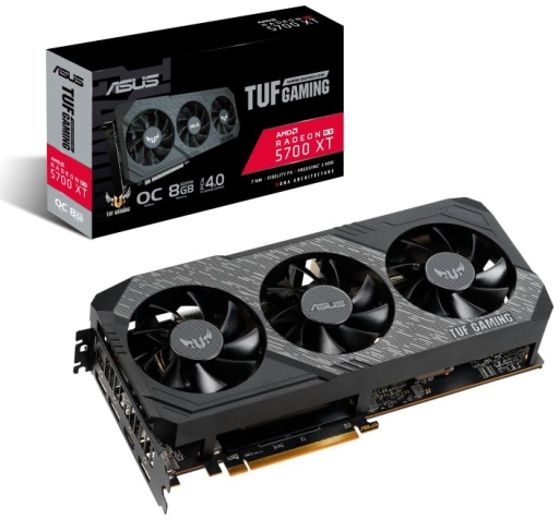 画像ギャラリー No.001のサムネイル画像 / ASUS，TUF GamingブランドからRadeon RX 5700 XT搭載カードを発売