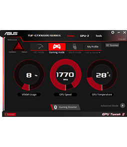 画像ギャラリー No.008のサムネイル画像 / ASUS製「TUF-GTX1650S」レビュー。SUPERの名を冠する新型エントリー向けGPU「GeForce GTX 1650 SUPER」の立ち位置は?