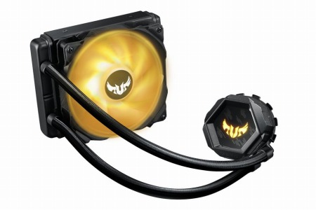 画像ギャラリー No.003のサムネイル画像 / ASUS,「Aura Sync」対応の光る簡易液冷ユニットを発売。冷却と静音性重視の電源ユニット計3製品も登場
