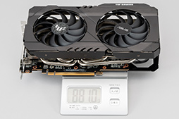 画像ギャラリー No.012のサムネイル画像 / RX 6500 XT搭載のASUS製グラボ「TUF Gaming Radeon RX 6500 XT OC」レビュー。新型エントリー向けGPUの実力はいかに