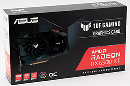 画像ギャラリー No.058のサムネイル画像 / RX 6500 XT搭載のASUS製グラボ「TUF Gaming Radeon RX 6500 XT OC」レビュー。新型エントリー向けGPUの実力はいかに