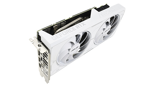 画像ギャラリー No.004のサムネイル画像 / ASUS，ホワイトカラーの8GB版RTX 3060カードと，5系統出力装備のRTX 3070 Tiカードを発売