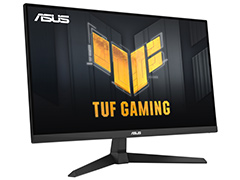 フルHD，180Hz表示で低価格のゲーマー向け液晶ディスプレイがASUSから。27型と24.5型の2製品