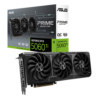 画像ギャラリー No.003のサムネイル画像 / メモリ16GB版GeForce RTX 5060 Ti搭載カード計3製品がASUSから登場