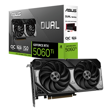 画像ギャラリー No.004のサムネイル画像 / メモリ16GB版GeForce RTX 5060 Ti搭載カード計3製品がASUSから登場