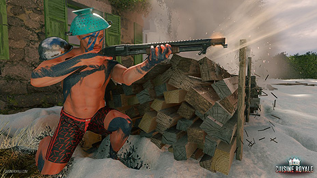 画像ギャラリー No.005のサムネイル画像 / キッチン用品を装備して戦うバトロワ「Cuisine Royale」，PC版の配信が本日スタート。PS4版も夏に登場予定