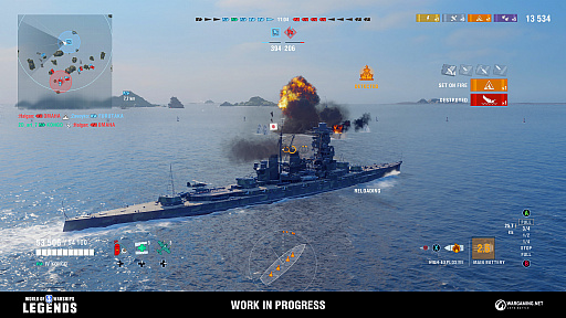 画像ギャラリー No.002のサムネイル画像 / 「World of Warships: Legends」,クローズドβテストを12月21日より実施。事前登録受付もスタート