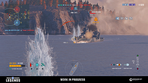 画像ギャラリー No.004のサムネイル画像 / 「World of Warships: Legends」,クローズドβテストを12月21日より実施。事前登録受付もスタート