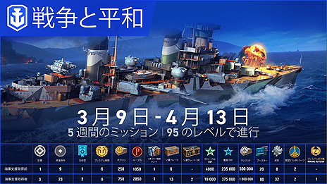 画像ギャラリー No.004のサムネイル画像 / 「World of Warships: Legends」，新国家「ソ連」が7隻の巡洋艦と共に3月アップデートで登場へ。連続ミッション「戦争と平和」も